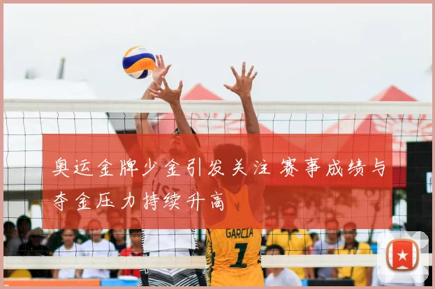 奥运金牌少金引发关注 赛事成绩与夺金压力持续升高