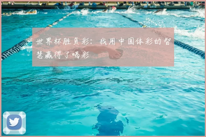 世界杯胜负彩：我用中国体彩的智慧赢得了喝彩